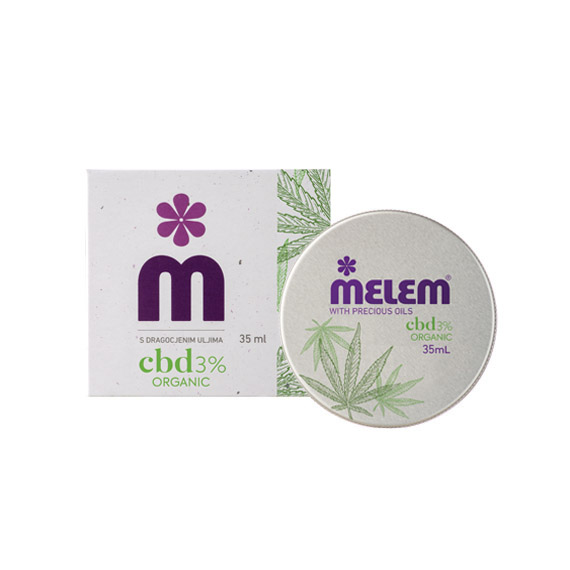 Melem precious organic 3% CBD 35 ml