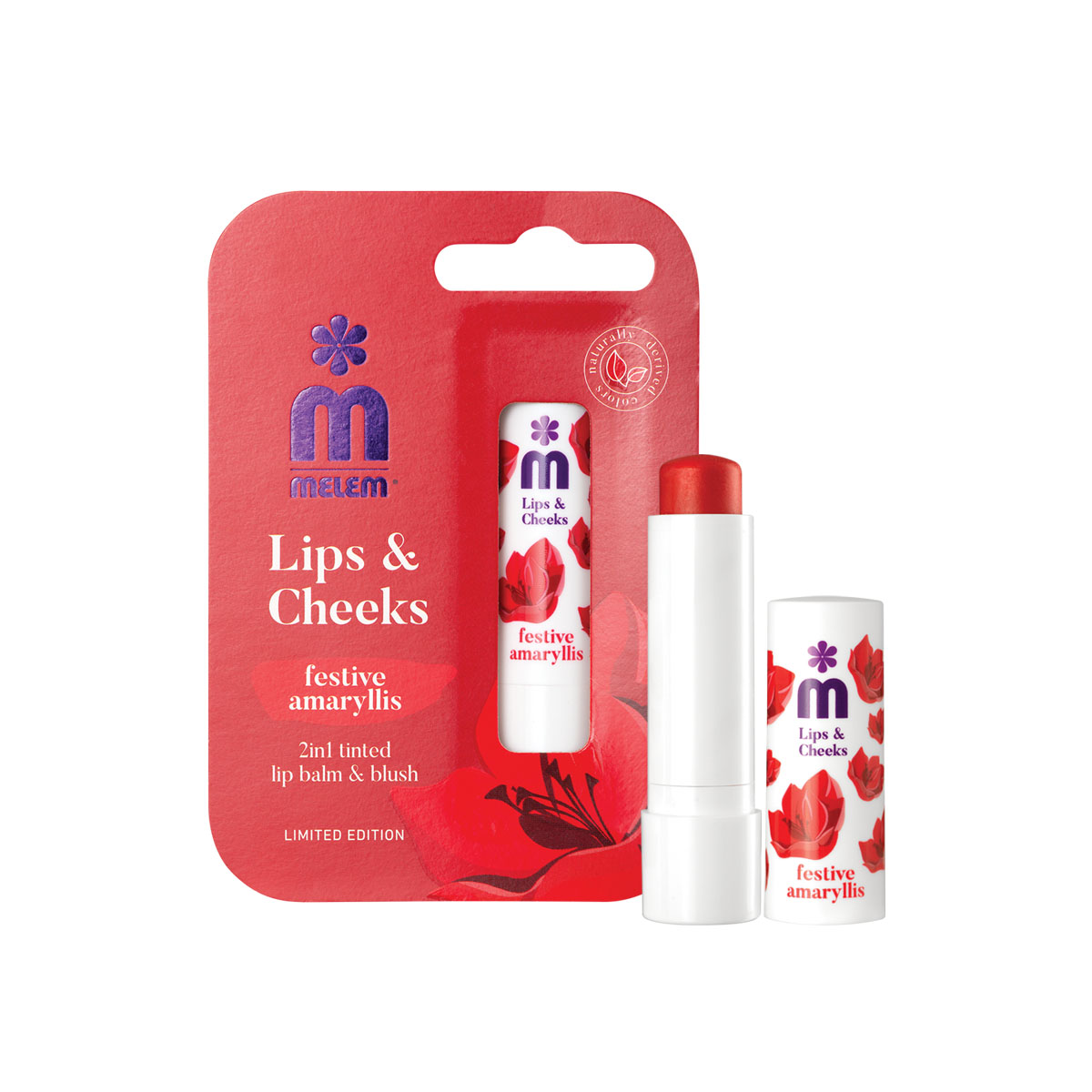 Melem Lips&Cheeks Festive Amaryllis 4,5g