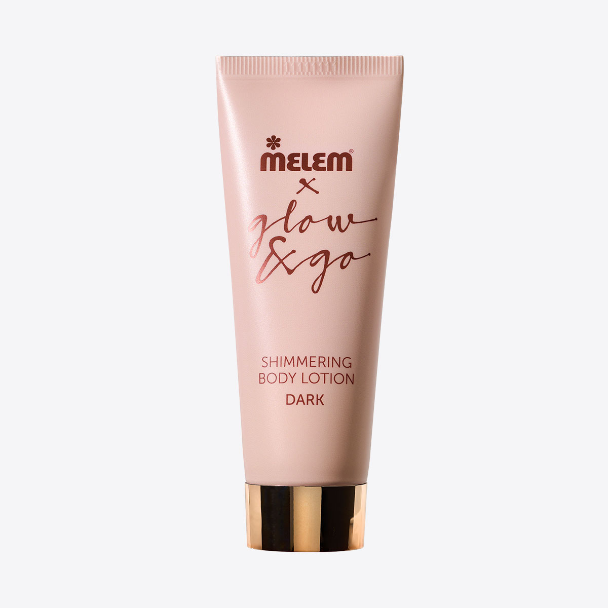 Melem x glow&go puder-losion za tijelo, Dark, 75ml