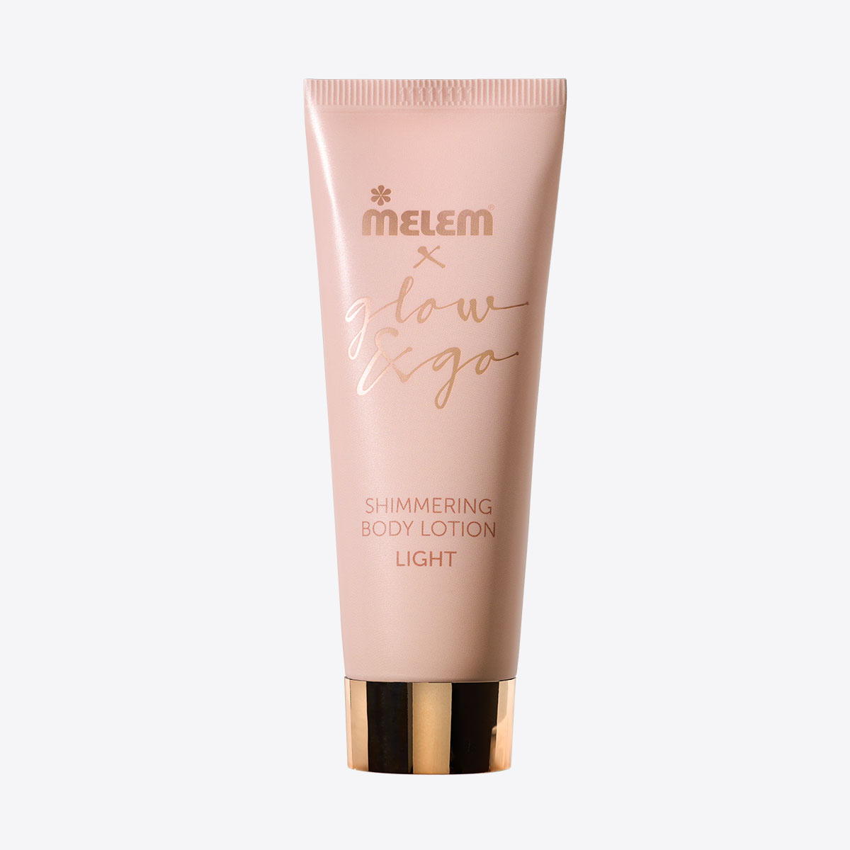 Melem x glow&go puder-losion za tijelo, Light, 75ml