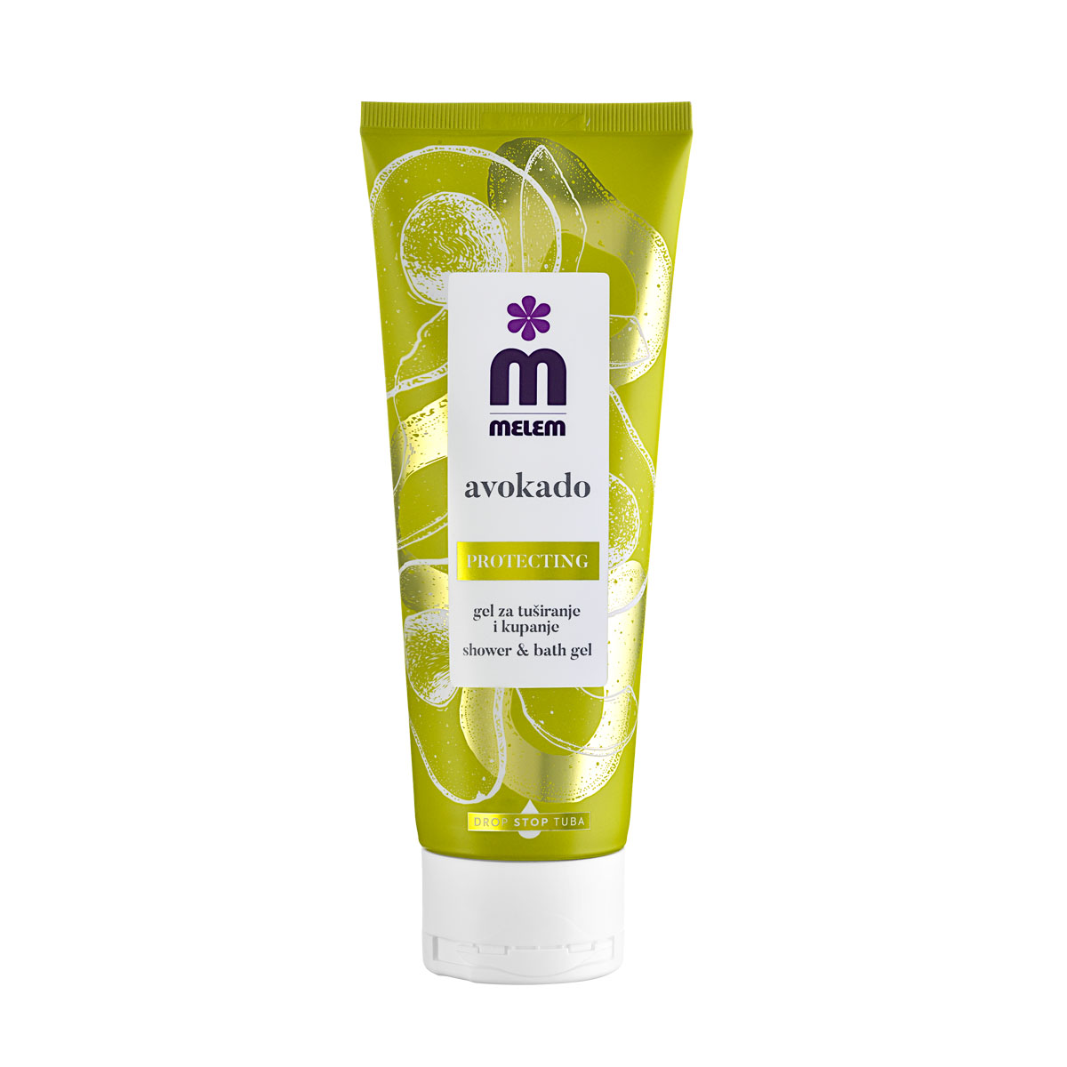 Melem body wash with precious avocado oil 250 ml