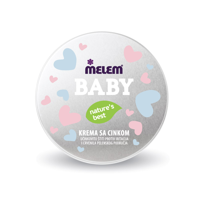 Melem Baby krema s cinkom 75 ml