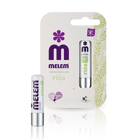 Melem lip balm with precious rice oil 4,5 g