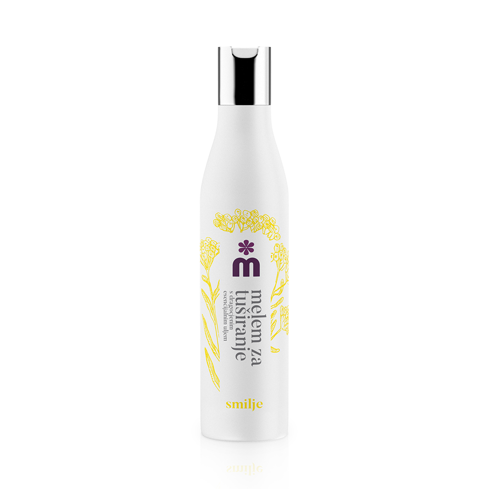 Melem za tuširanje s dragocjenim esencijalnim uljem smilja 250 ml