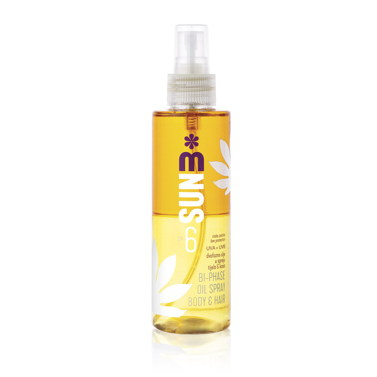 Melem Sun dvofazno ulje u spreju sa zaštitnim faktorom SPF6 160ml